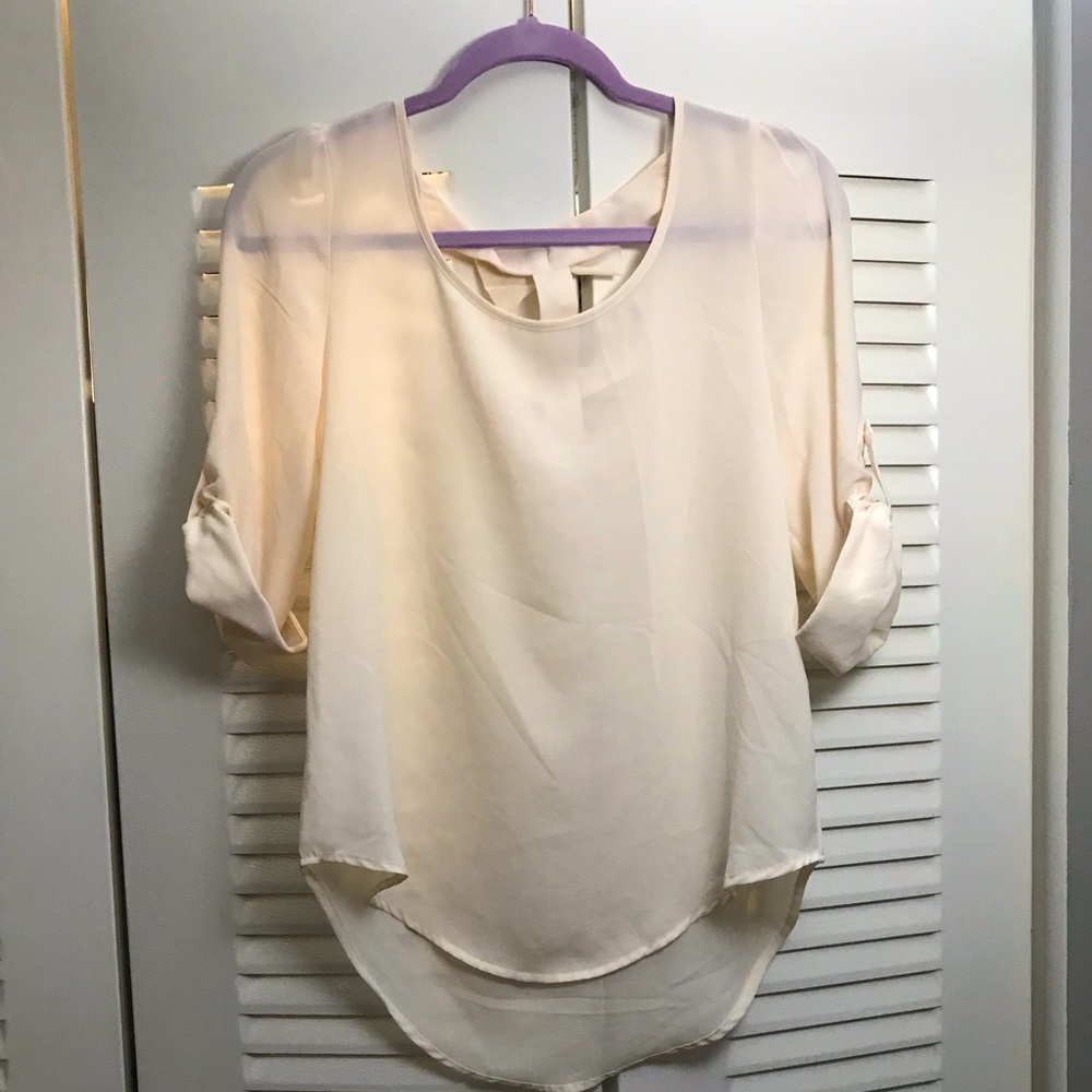 Light cream blouse
